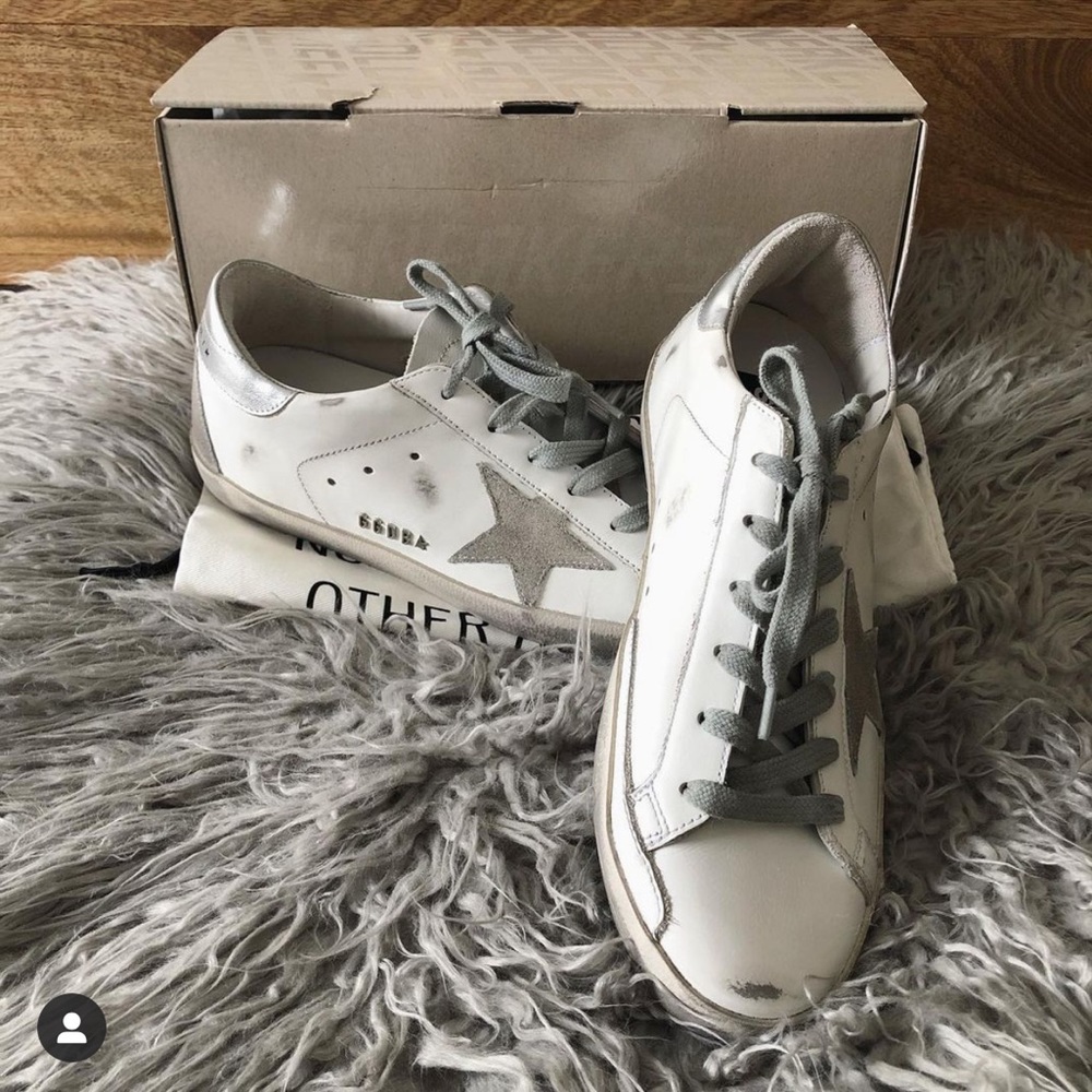 Golden Goose Silver Superstar